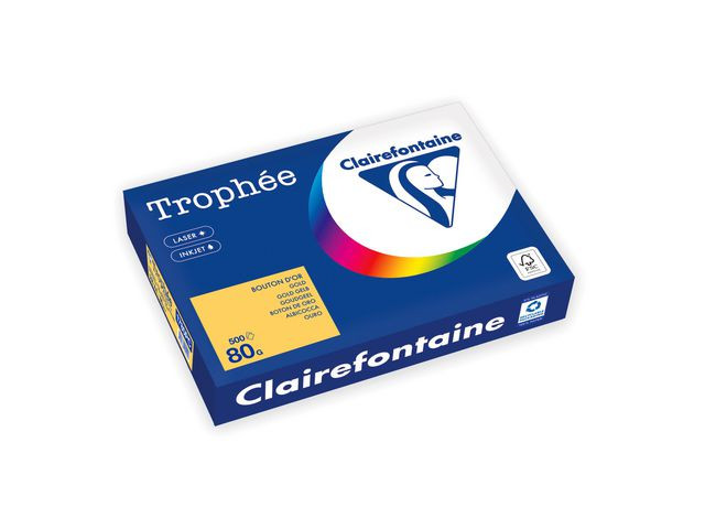 BildeKop.ppr TROPHEÉ A4 80g oh guldgul 500/fp