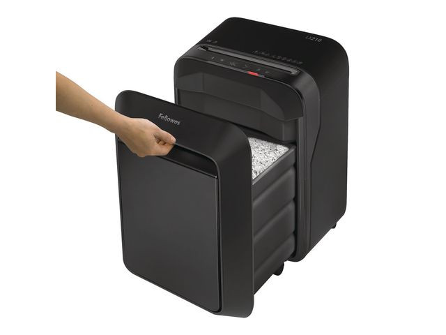 BildeDokumentförstörare FELLOWES LX210 svart