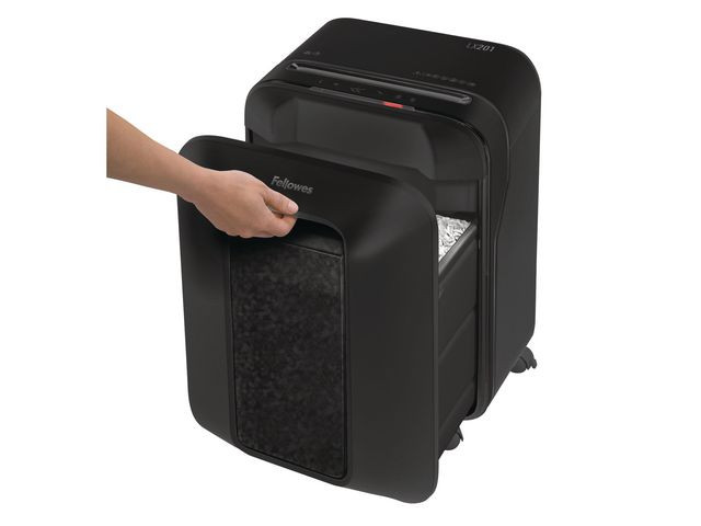 BildeDokumentförstörare FELLOWES LX200 svart