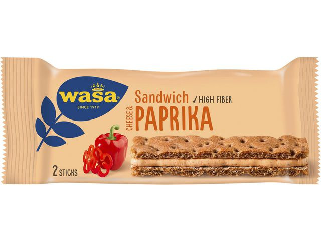 BildeKnäckebröd WASA Paprika 37g