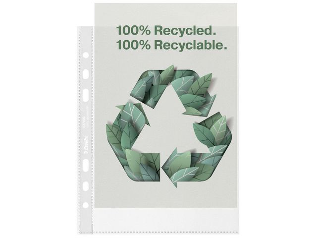 BildePlastficka ESSELTE rec A5 0,07 100/fp