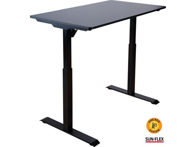 BildeBord höj/sänk SUN-FLEX 120x60cm svart