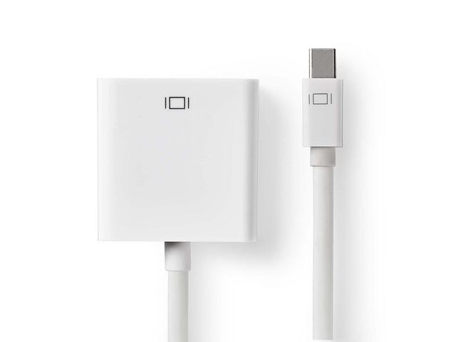 BildeAdapter NEDIS MiniDP-VGA ha-ho 0,2m vit