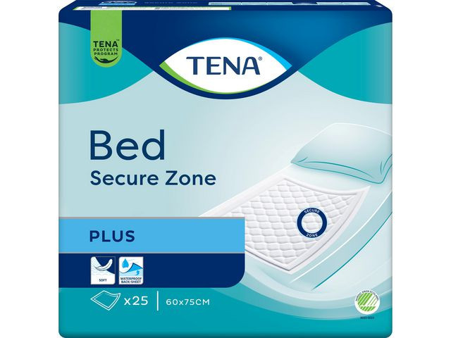 BildeInkoskydd TENA Bed Plus 60x75cm 25/fp