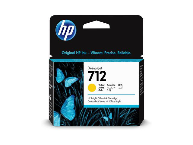 BildeNo712 29ml Yellow DesignJet Ink Cartridge