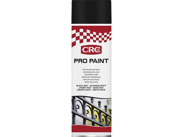 BildeSprayfärg CRC Matt Svart 500ml