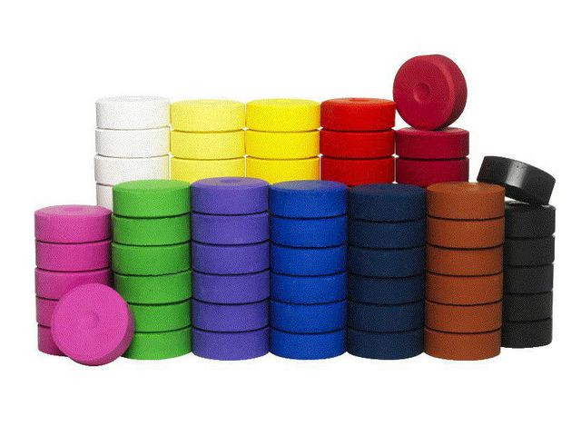 BildeFärgblock 44 mm ljusblå 6/fp