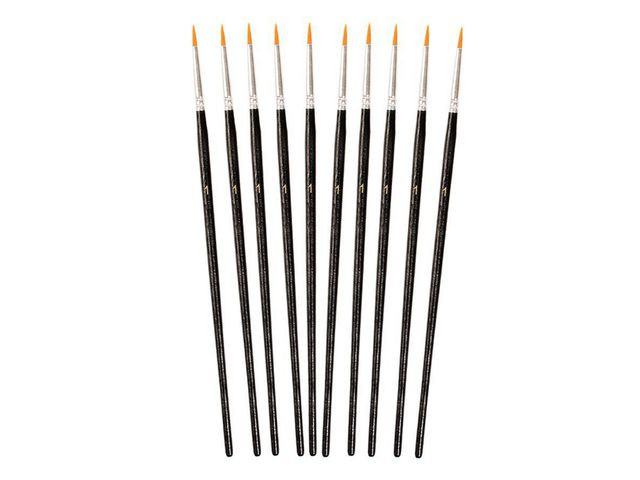 BildeSyntetpensel rund nr 1 10/fp