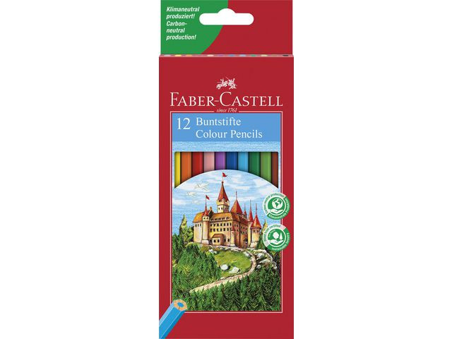 BildeFärgpenna FABER CASTELL Slott 12/fp