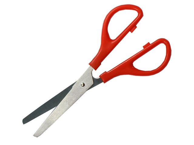 BildeSax kontor orange 15cm påsförpackad