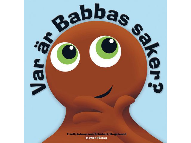 BildeBabblarna Bok Var är Babbas saker