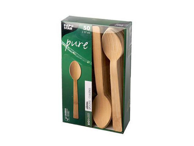 BildeBestick Sked PURE bambu 17cm 50/fp