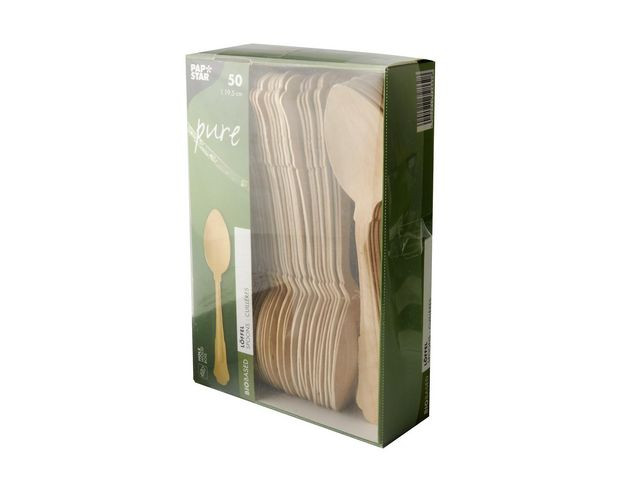 BildeBestick Träsked PURE Premium 50/fp