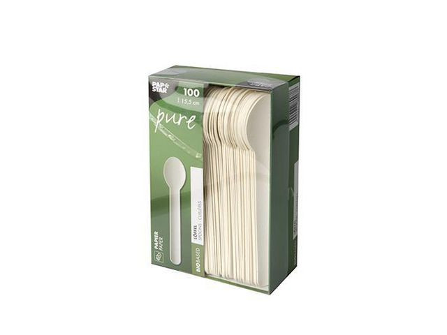 BildeBestick Sked PURE Papper 15,5cm 100/fp