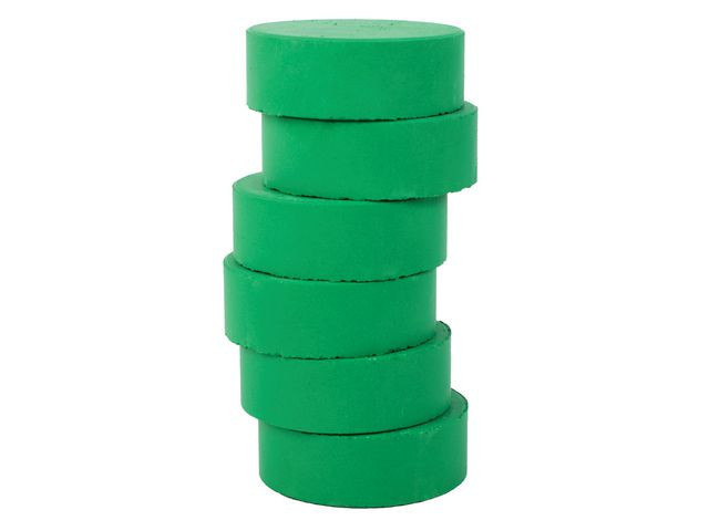 BildeFärgpuckar 57mm, mörkgrön 6/fp