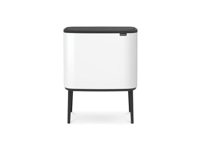 BildePapperskorg BRABANTIA Bo Touch 36L vit