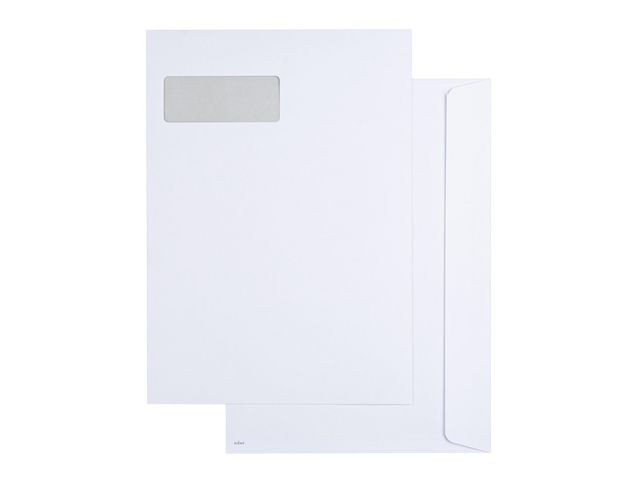 BildeKuvert SOBER C4 V2 PS 100g vit 500/fp
