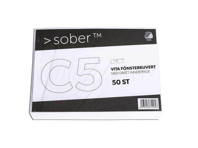 BildeKuvert konsument fp C5H2 FH vit 50/fp
