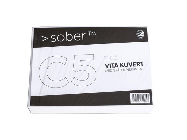 BildeKuvert konsument C5 FH 80g vit100/fp
