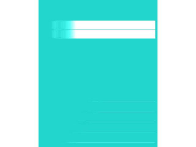 BildeSkrivh. 17x21cm ½ s. linj 14,5mm petrol