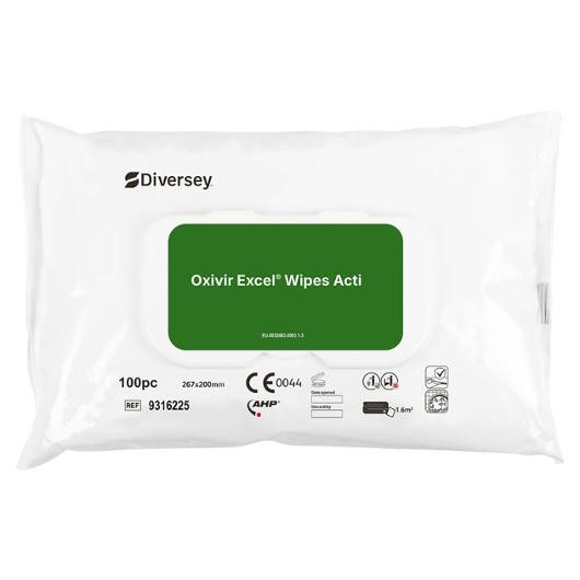 BildeYtdesinfektionsduk OXIVIR Excel 100/fp