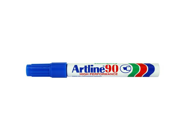 BildeMärkpenna ARTLINE 90 sned 5mm blå