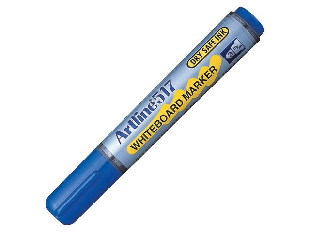 BildeWhiteboardpenna ARTLINE 517 rund blå