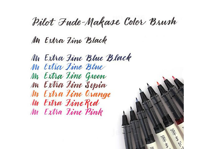 BildeFineliner PILOT Brush pen röd