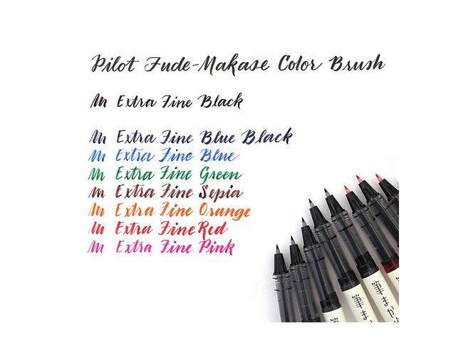 BildeFineliner PILOT Brush pen svart
