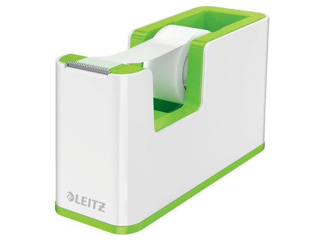 BildeTejpdispenser m tejp WOW vit/grön