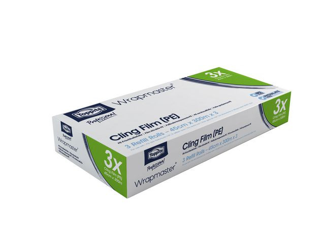 BildePlastfolie TOPPITS PE 45cmx300m 3/fp
