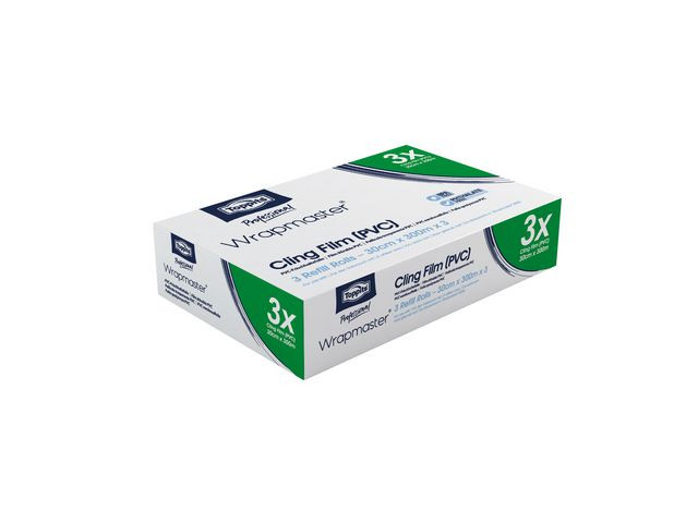 BildePlastfolie TOPPITS PVC 30cmx300m 3/fp
