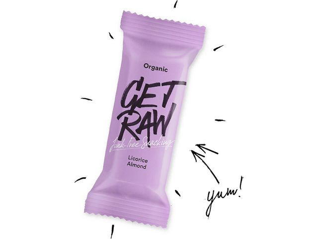 BildeBar GET RAW Licorice och Almond 42g