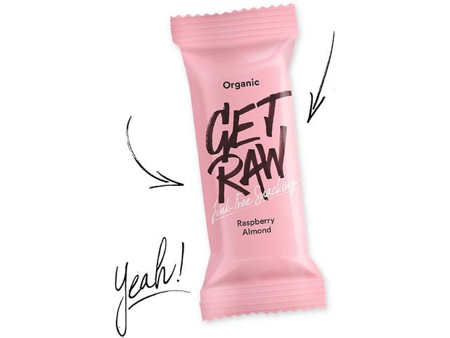 BildeBar GET RAW Raspberry och Almond 42g