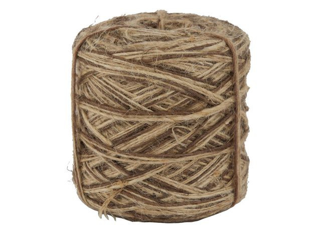 BildeJuteband melerad brun 166m