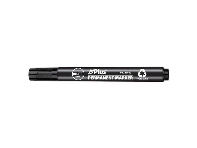 BildeMärkpenna A PLUS eco sned 1-5mm svart
