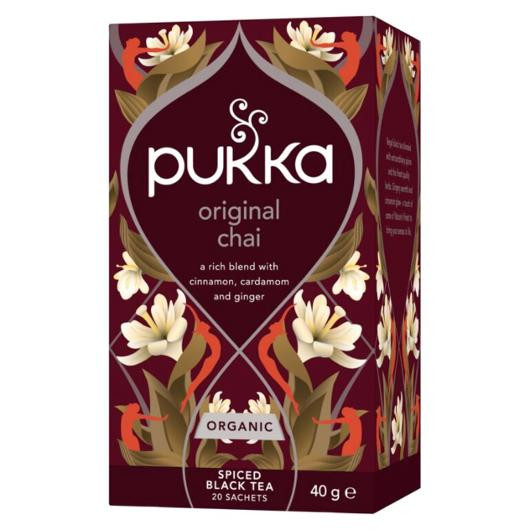 BildeTe PUKKA Svart Original Chai 20/fp