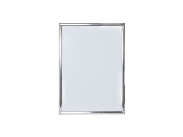BildeVäggram 50x70cm silver polerad 25mm