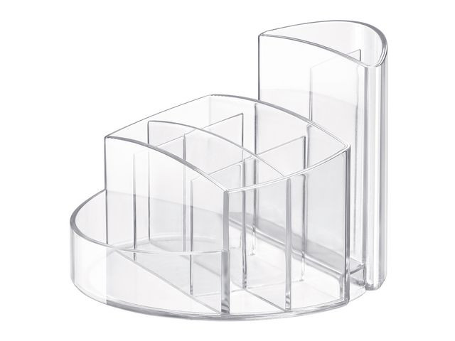 BildePrylställ HAN 9 fack transparent