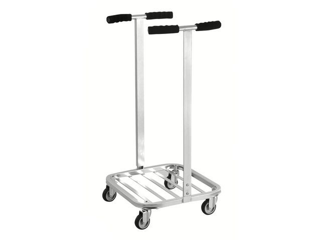 BildeSäckvagn enkel 125L elförzinkad
