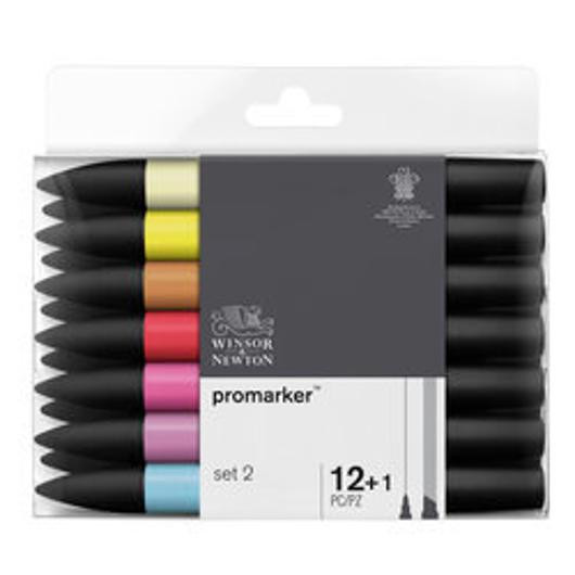 BildePromarker Softa färger Fine/Broad 12/fp