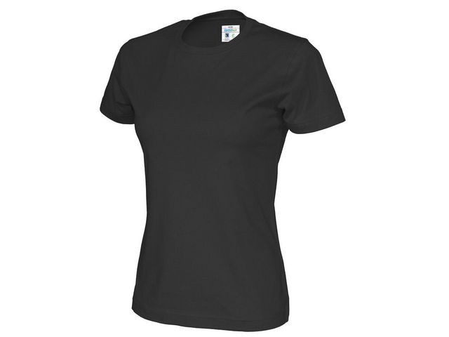 BildeT-shirt COTTOVER dam GOTS svart XS