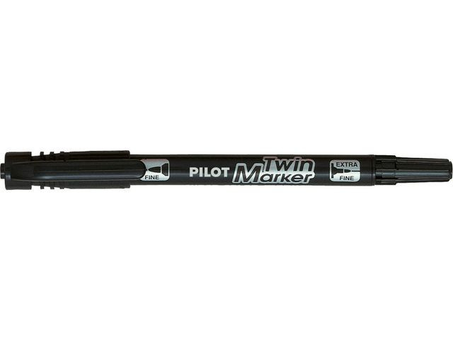 BildeMärkpenna PILOT BG Twin Marker Svart