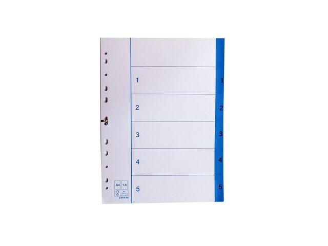 BildePappersregister A4 1-5 20/fp