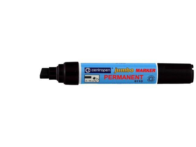 BildeMärkpenna CENTROPEN jumbo 2-10mm svart