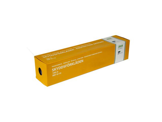 BildeFörkläde 800x1250mm rulle transp 100/rl