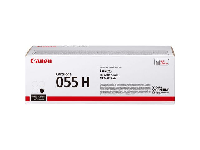 BildeCLBP 055 Black Hi cap Toner Cartridge 7.6K