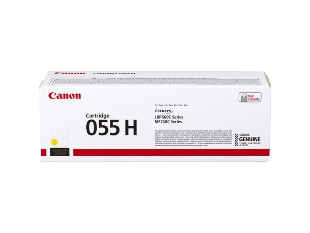 BildeCLBP 055 Yellow Hi cap Toner Cartridge 5.9K