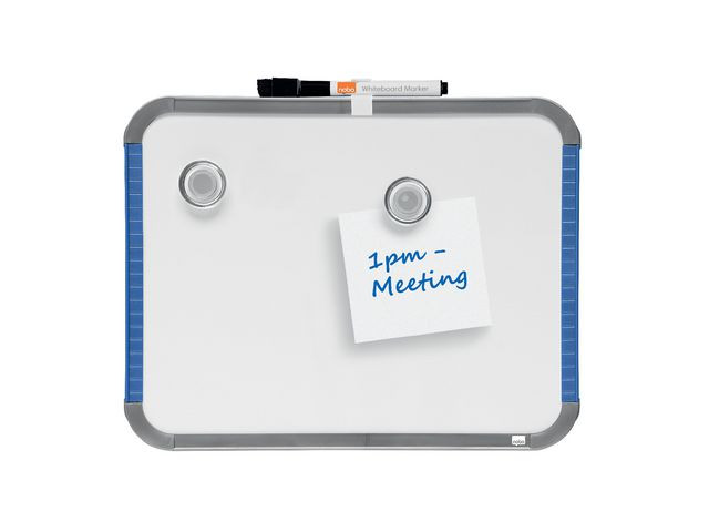 BildeWhiteboard Slim NOBO vit 28x22cm