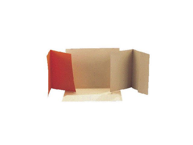 BildeMapp 1-klaff A4 brun